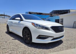 2015 HYUNDAI SONATA SE BLANCO | Rosas Automotriz