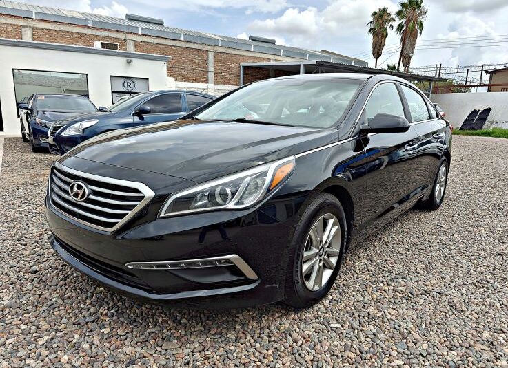 HYUNDAI SONATA SE 2015 NEGRO