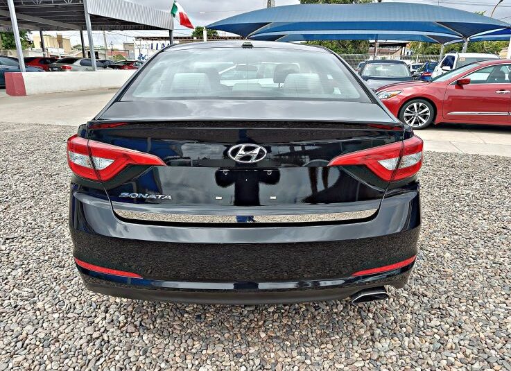 HYUNDAI SONATA SE 2015 NEGRO