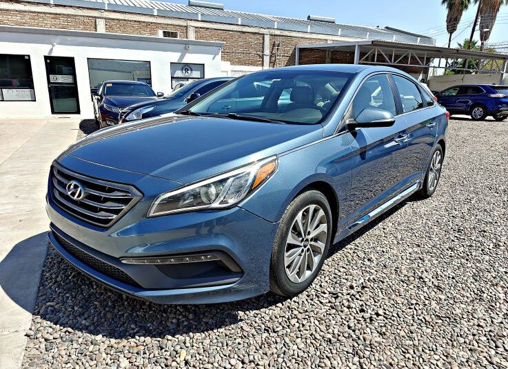 HYUNDAI SONATA SPORT 2015 AZUL