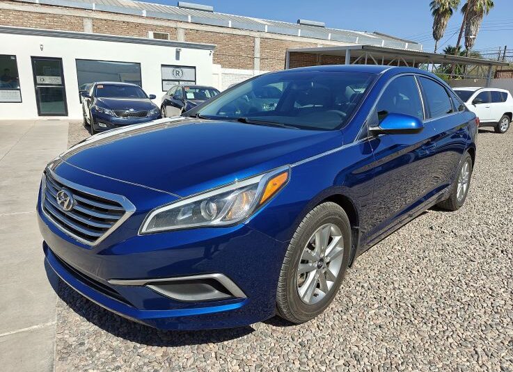 HYUNDAI SONATA SE 2016 AZUL