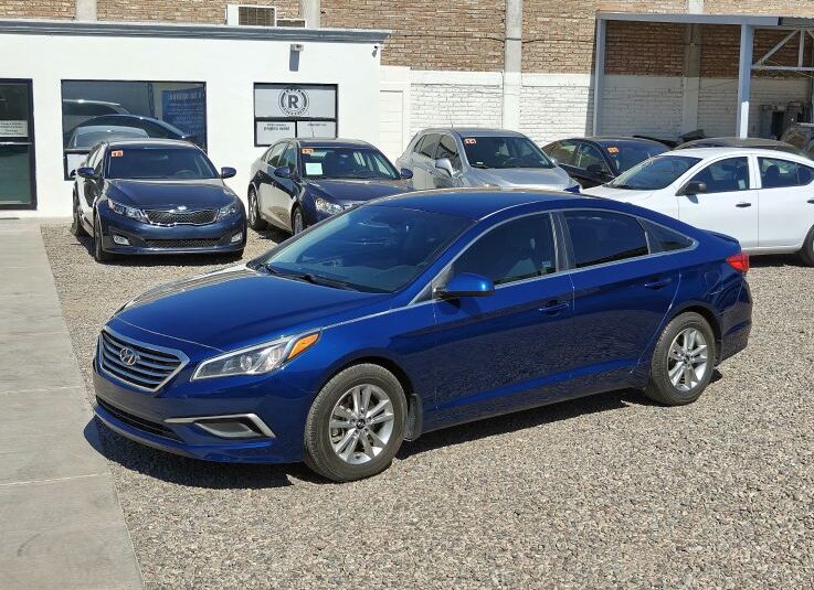 HYUNDAI SONATA SE 2016 AZUL