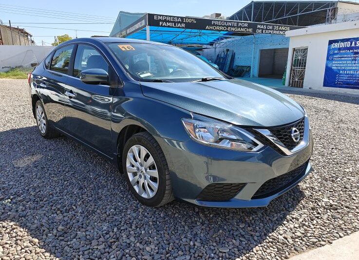 NISSAN SENTRA SV 2016 AZUL | Rosas Automotriz