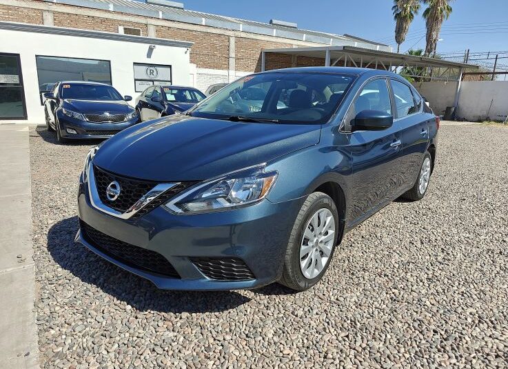 NISSAN SENTRA SV 2016 AZUL