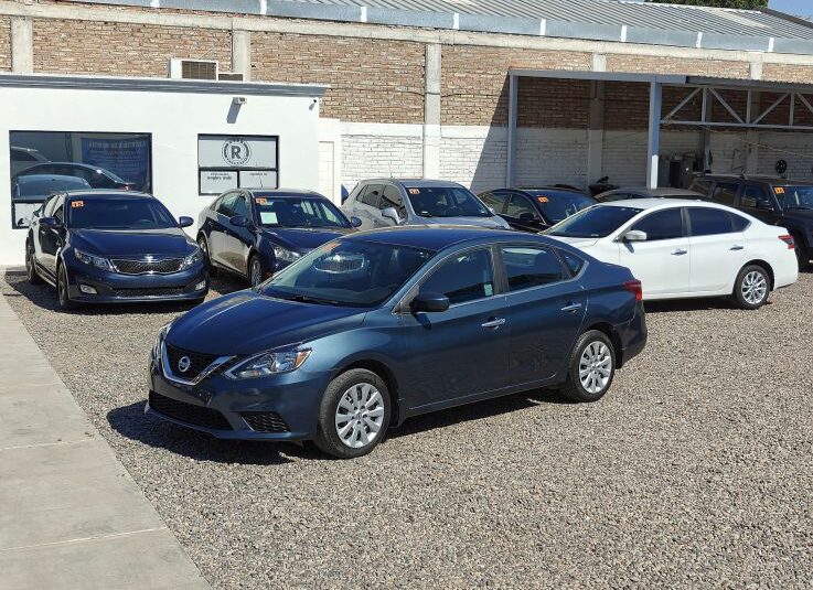 NISSAN SENTRA SV 2016 AZUL