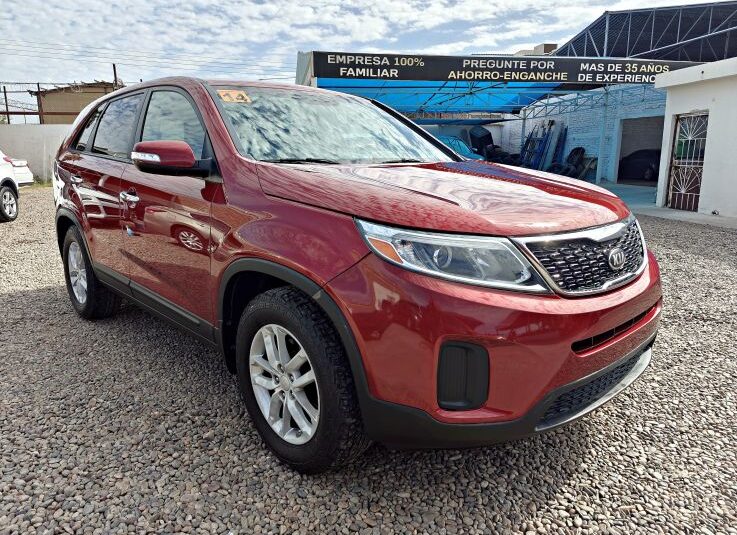 KIA SORENTO LX ROJA 2014 | Rosas Automotriz