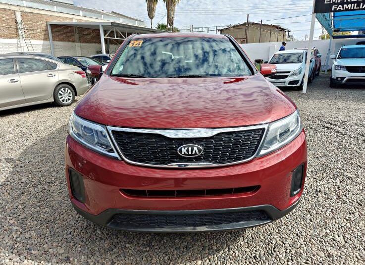 KIA SORENTO LX 2014 ROJA