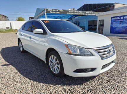 NISSAN SENTRA SV 2015 BLANCO | Rosas Automotriz