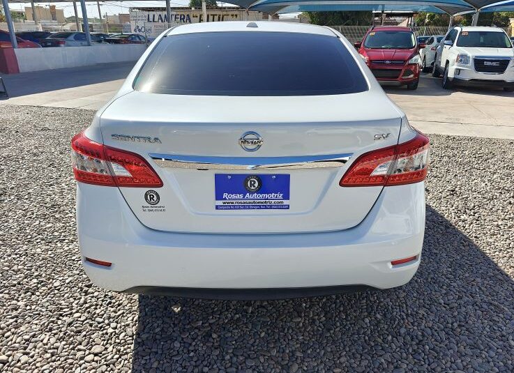 NISSAN SENTRA SV 2015 BLANCO