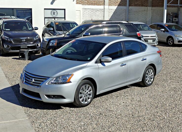 NISSAN SENTRA SV 2015 PLATA