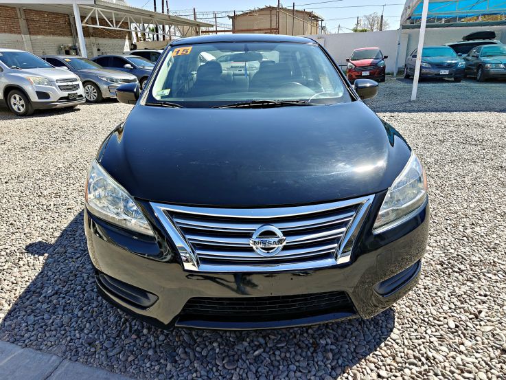 NISSAN SENTRA SV 2015 NEGRO