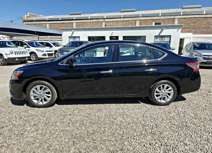 NISSAN SENTRA SV 2015 NEGRO