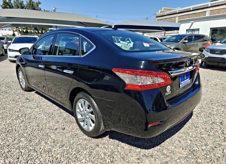 NISSAN SENTRA SV 2015 NEGRO