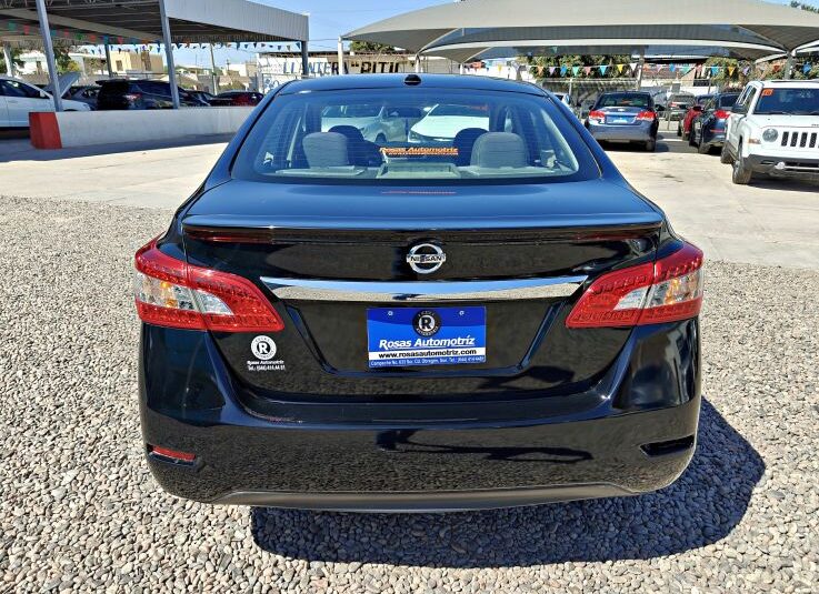 NISSAN SENTRA SV 2015 NEGRO