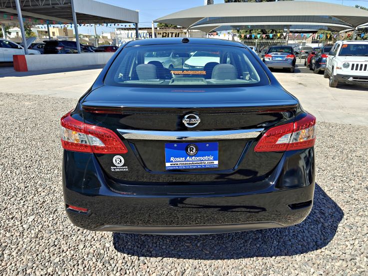 NISSAN SENTRA SV 2015 NEGRO