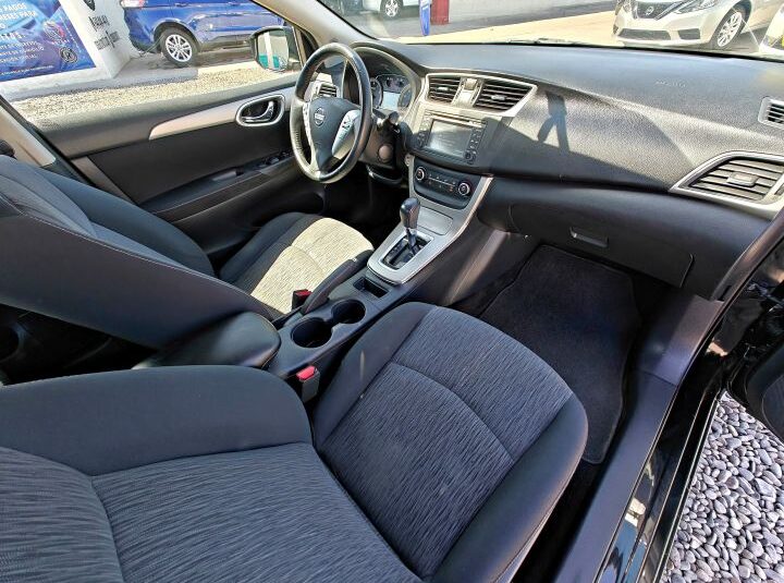 NISSAN SENTRA SV 2015 NEGRO