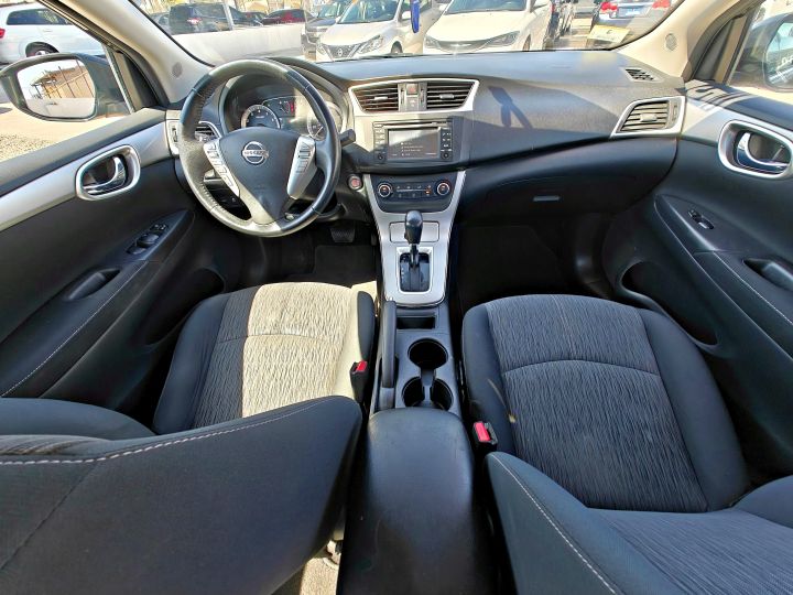 NISSAN SENTRA SV 2015 NEGRO