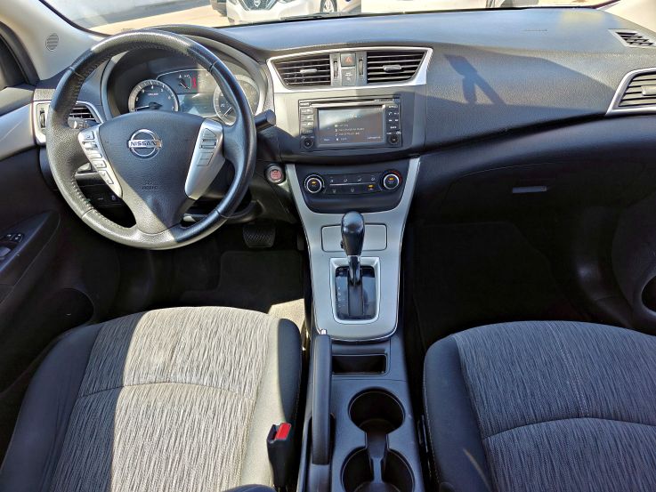 NISSAN SENTRA SV 2015 NEGRO