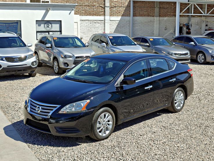 NISSAN SENTRA SV 2015 NEGRO