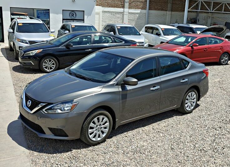 NISSAN SENTRA SV 2016 GRIS