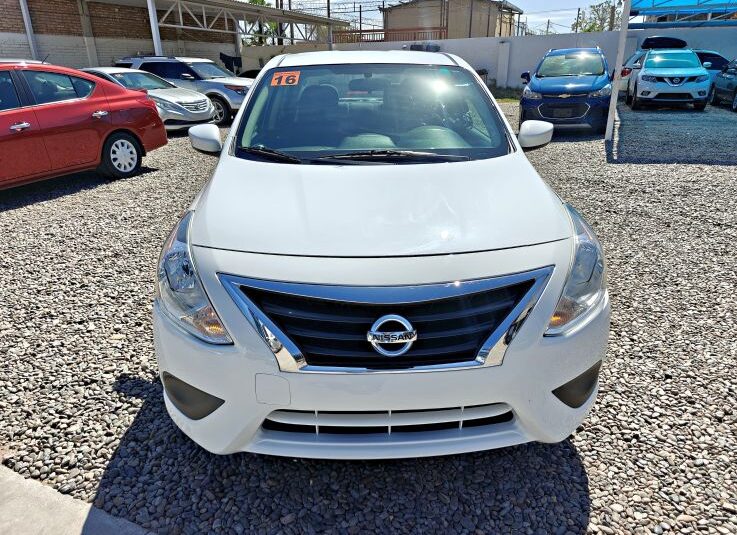 NISSAN VERSA SV 2016 BLANCO