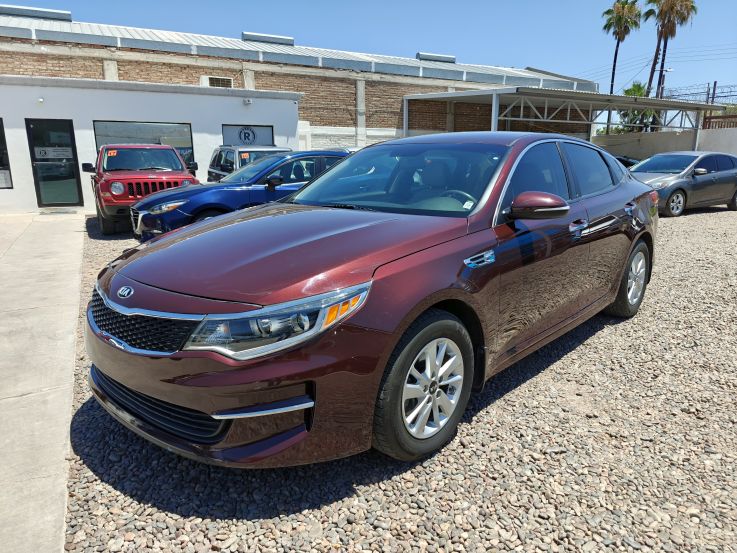 KIA OPTIMA LX 2016 MARRON