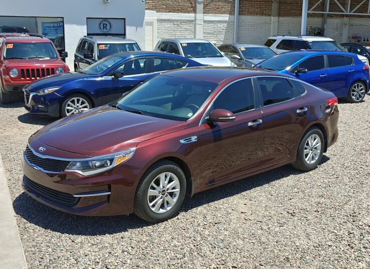 KIA OPTIMA LX 2016 MARRON