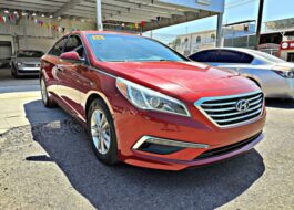 Hyundai Sonata SE 2015 Rojo | Rosas Automotriz