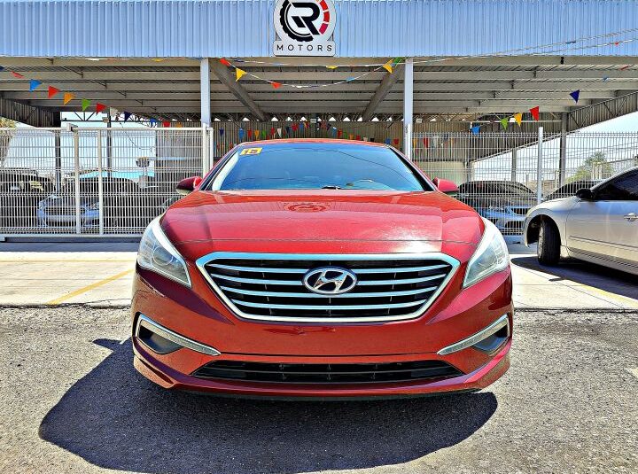 HYUNDAI SONATA SE 2015 ROJO