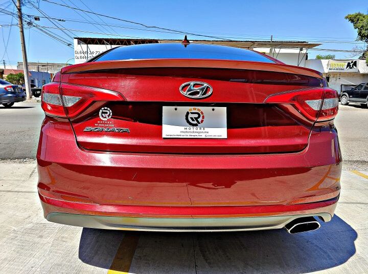 HYUNDAI SONATA SE 2015 ROJO