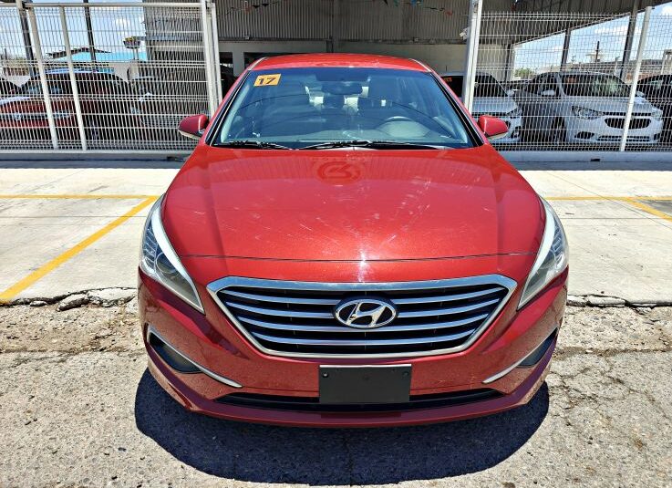 HYUNDAI SONATA SE 2017 ROJO