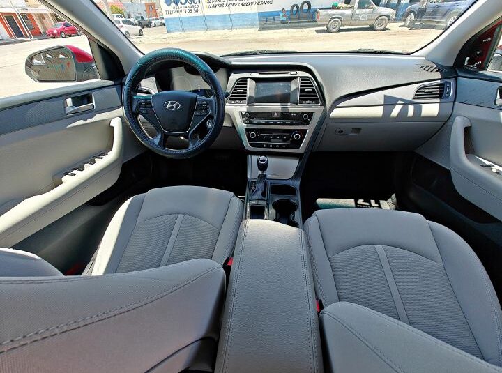 HYUNDAI SONATA SE 2017 ROJO