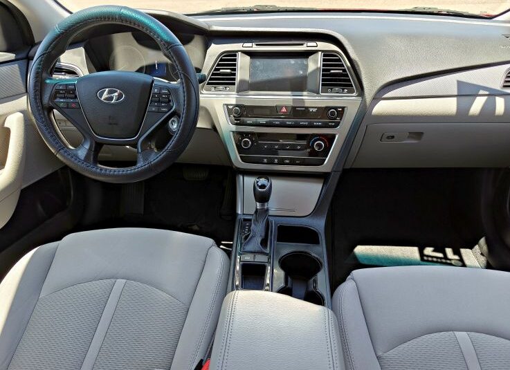 HYUNDAI SONATA SE 2017 ROJO