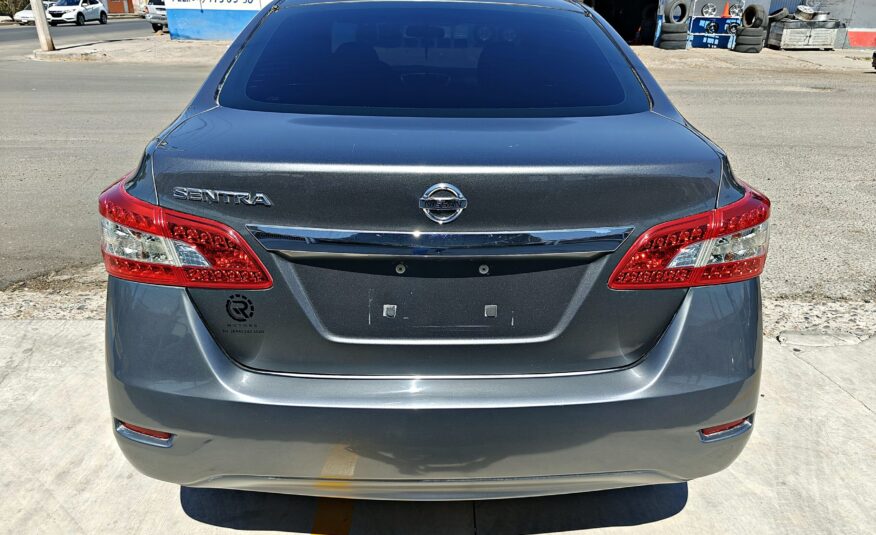 NISSAN SENTRA SV 2015 GRIS