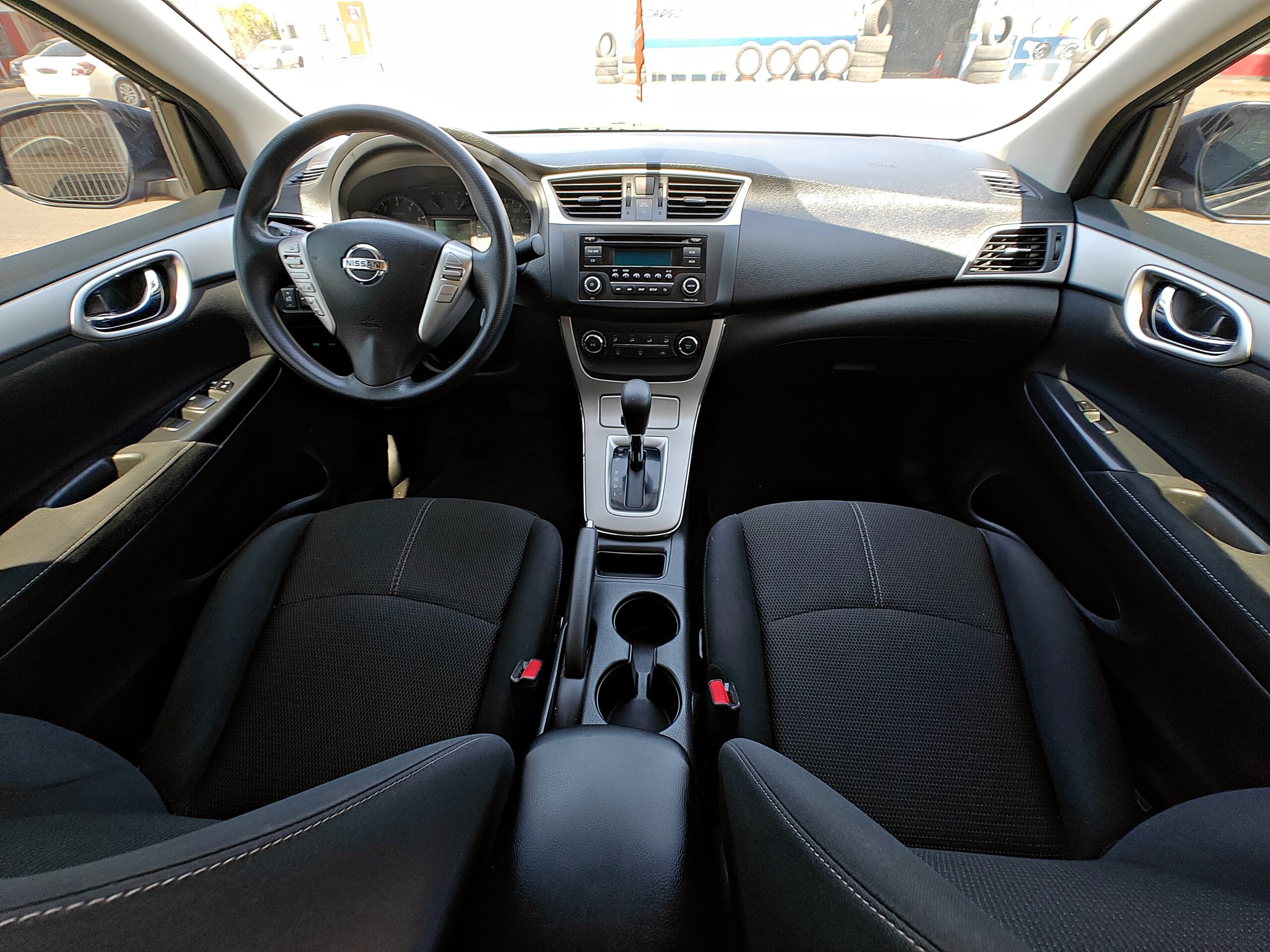 NISSAN SENTRA SV 2015 GRIS