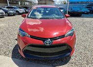 TOYOTA COROLLA LE 2017 ROJO