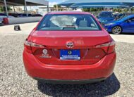 TOYOTA COROLLA LE 2017 ROJO