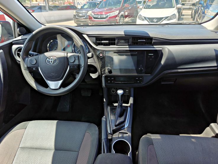 TOYOTA COROLLA LE 2017 ROJO