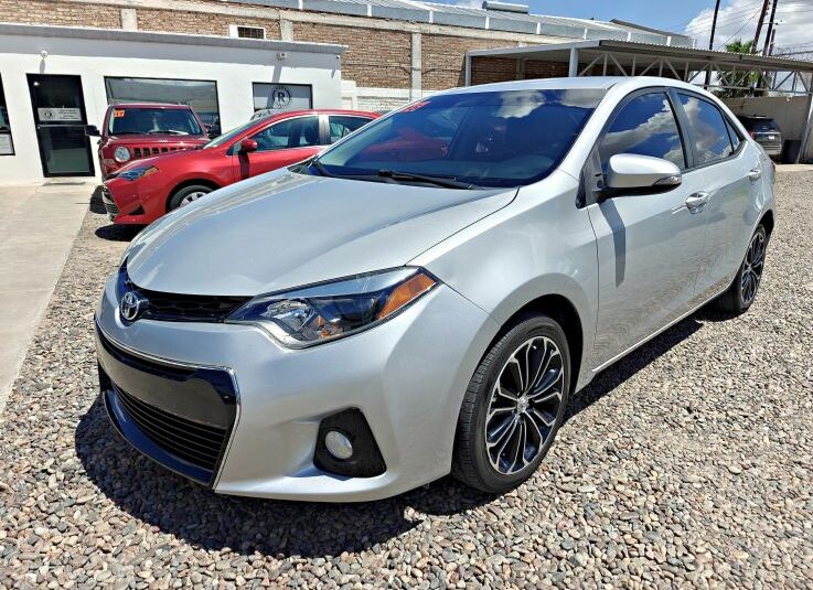 TOYOTA COROLLA S 2016 PLATA