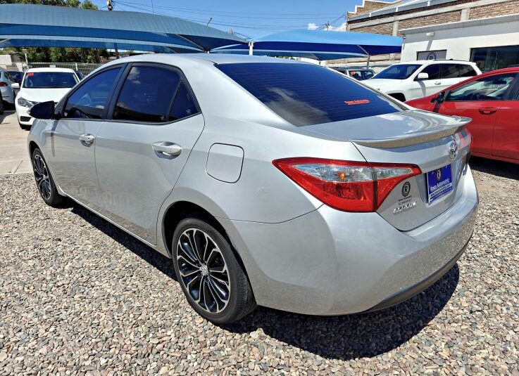 TOYOTA COROLLA S 2016 PLATA