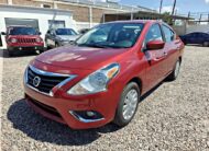 NISSAN VERSA SV 2016 ROJO