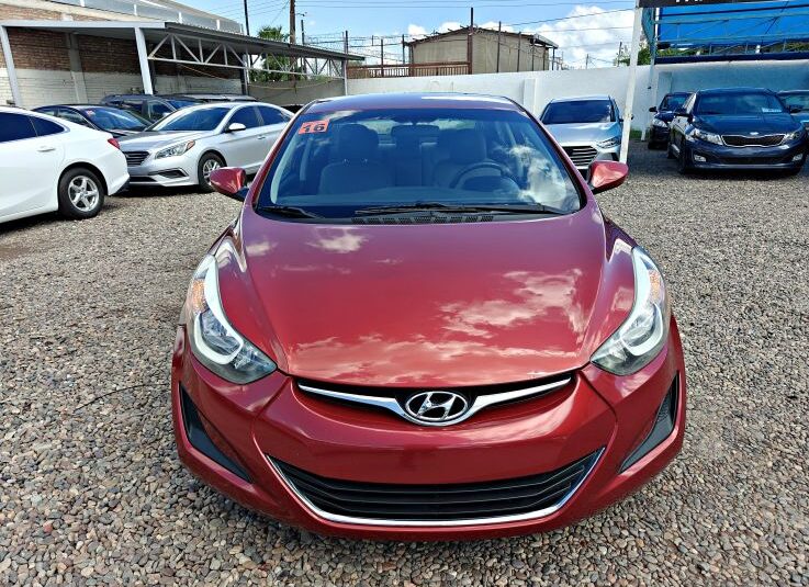 HYUNDAI ELANTRA SE 2016 ROJO