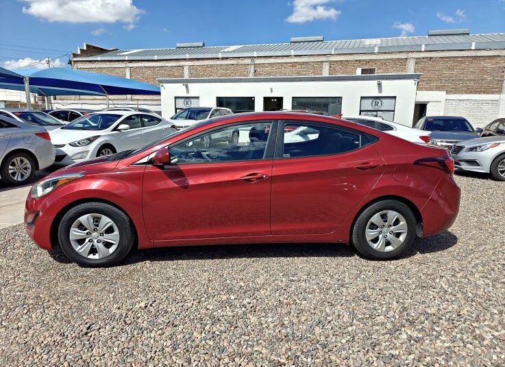 HYUNDAI ELANTRA SE 2016 ROJO