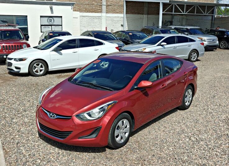 HYUNDAI ELANTRA SE 2016 ROJO