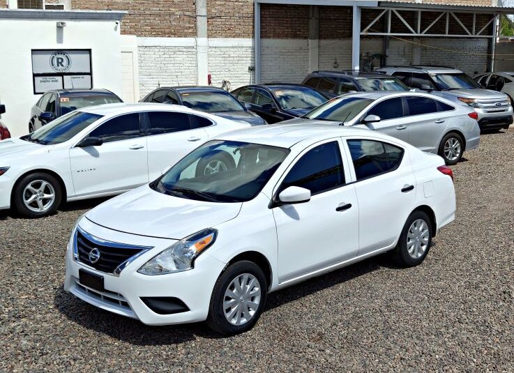 NISSAN VERSA SV 2016 BLANCO