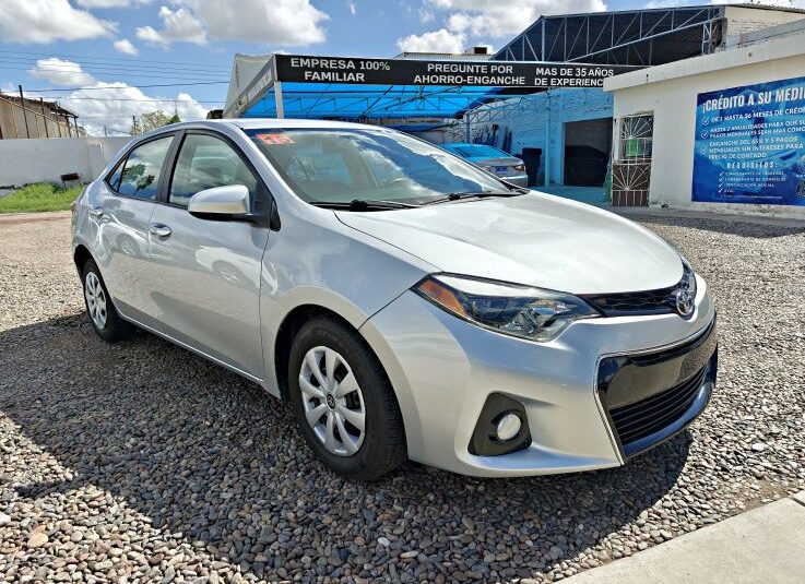 𝐓𝐨𝐲𝐨𝐭𝐚 𝐂𝐨𝐫𝐨𝐥𝐥𝐚 𝐋𝐄 2016 𝐏𝐥𝐚𝐭𝐚 | Rosas Automotriz