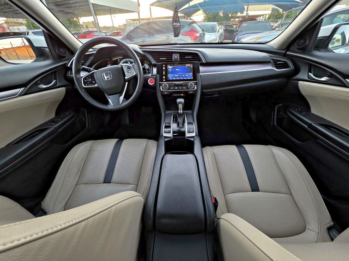 HONDA CIVIC EX-L 2017 BLANCO