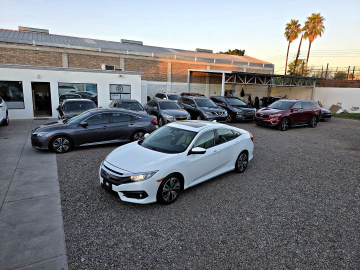 HONDA CIVIC EX-L 2017 BLANCO