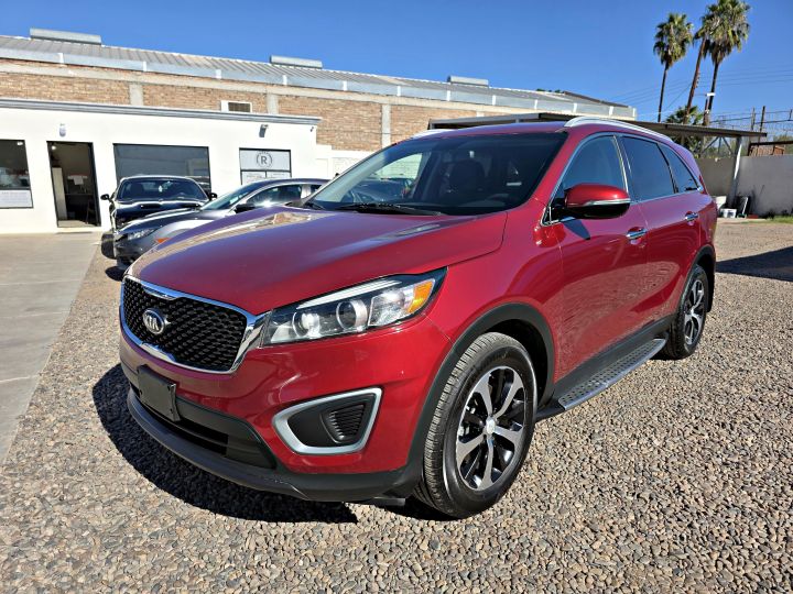 KIA SORENTO LX 2016 ROJA