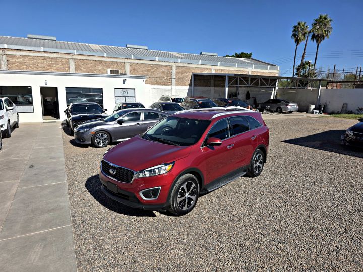 KIA SORENTO LX 2016 ROJA